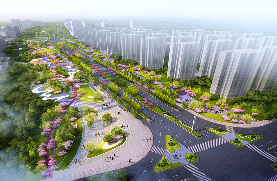 咸阳高新区咸平路道路改造乐鱼-LEYU官方网站EPC总承包项目